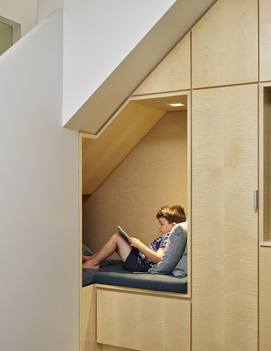 布鲁克林历史区 19 世纪联排别墅现代改造-20