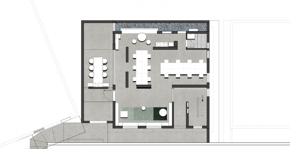 欧源空间设计-深圳丨办公建筑丨南山“黑”空间办公空间建筑外观设计-12