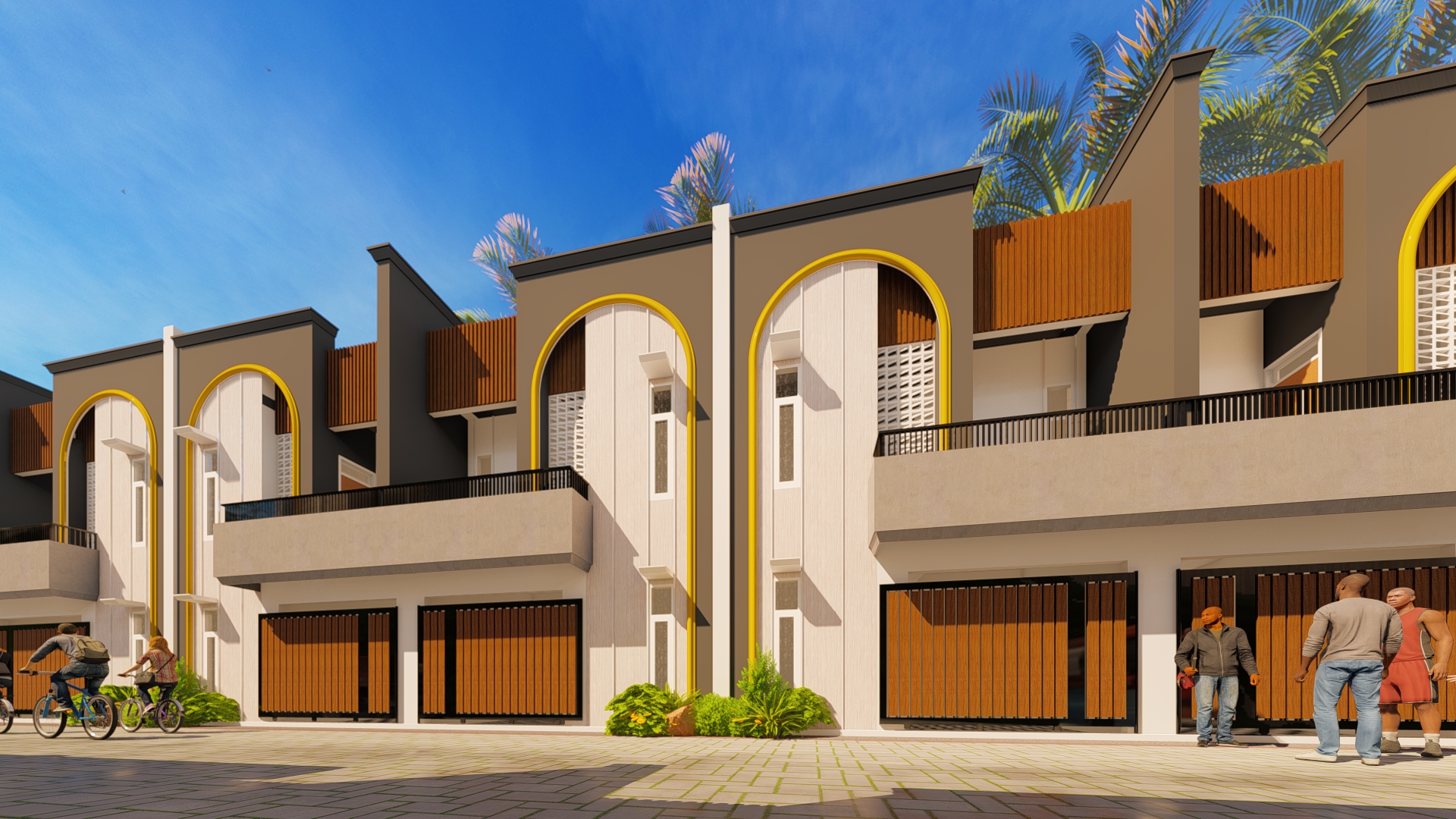 Mediteran Tropical Design of Boarding House at Malang-0