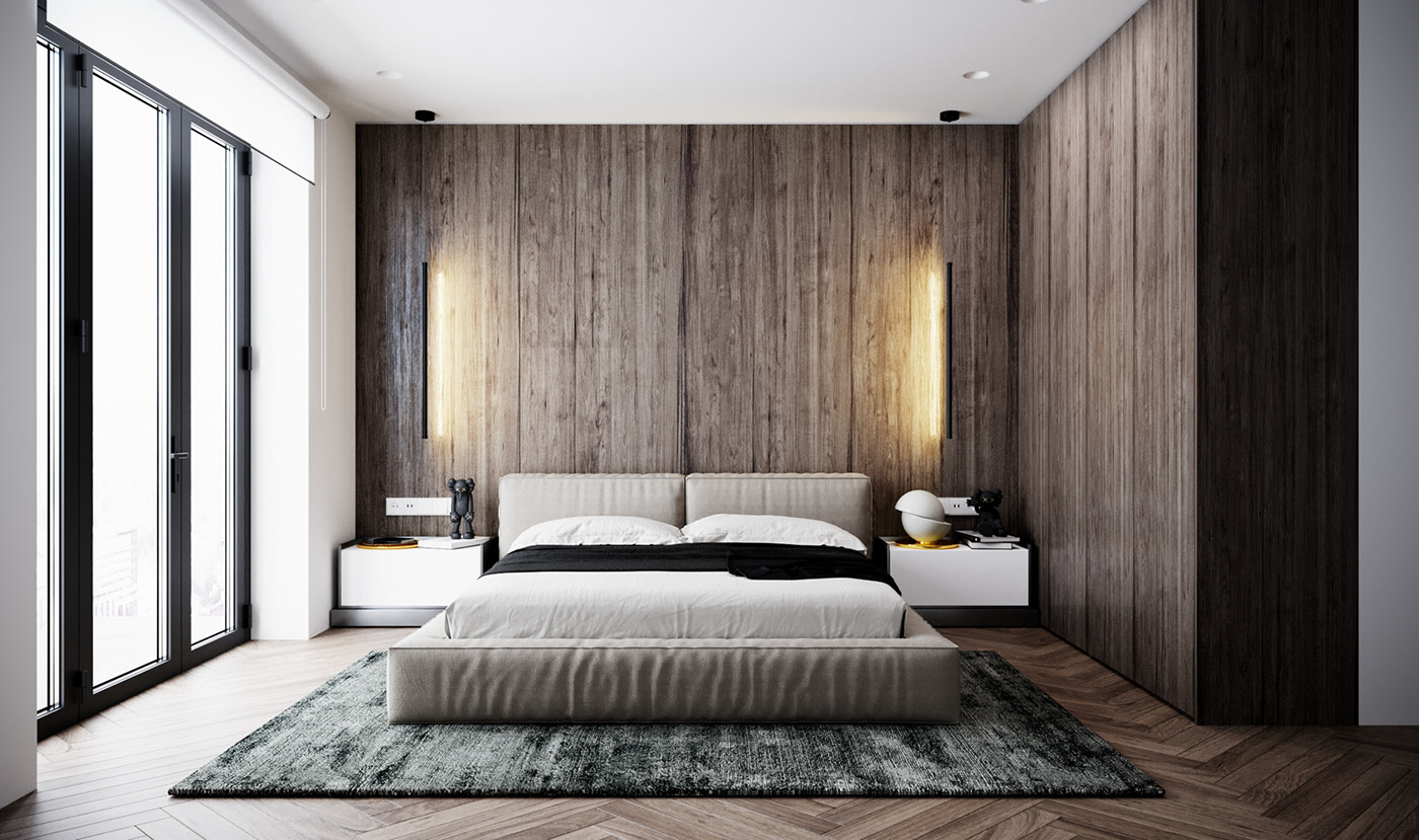 高级黑色系公寓设计 细节超多！-20