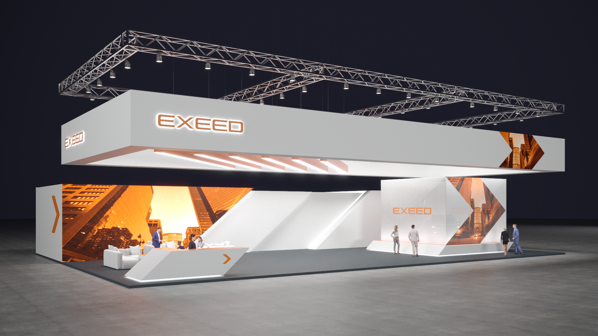 NEW AUTO LAUNCH/ EXHIBITION STAND-1