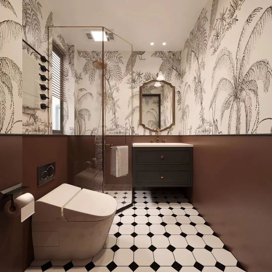 中梁星海印 130㎡中古风三房设计丨中国泉州丨华浔品味装饰福建总部-25