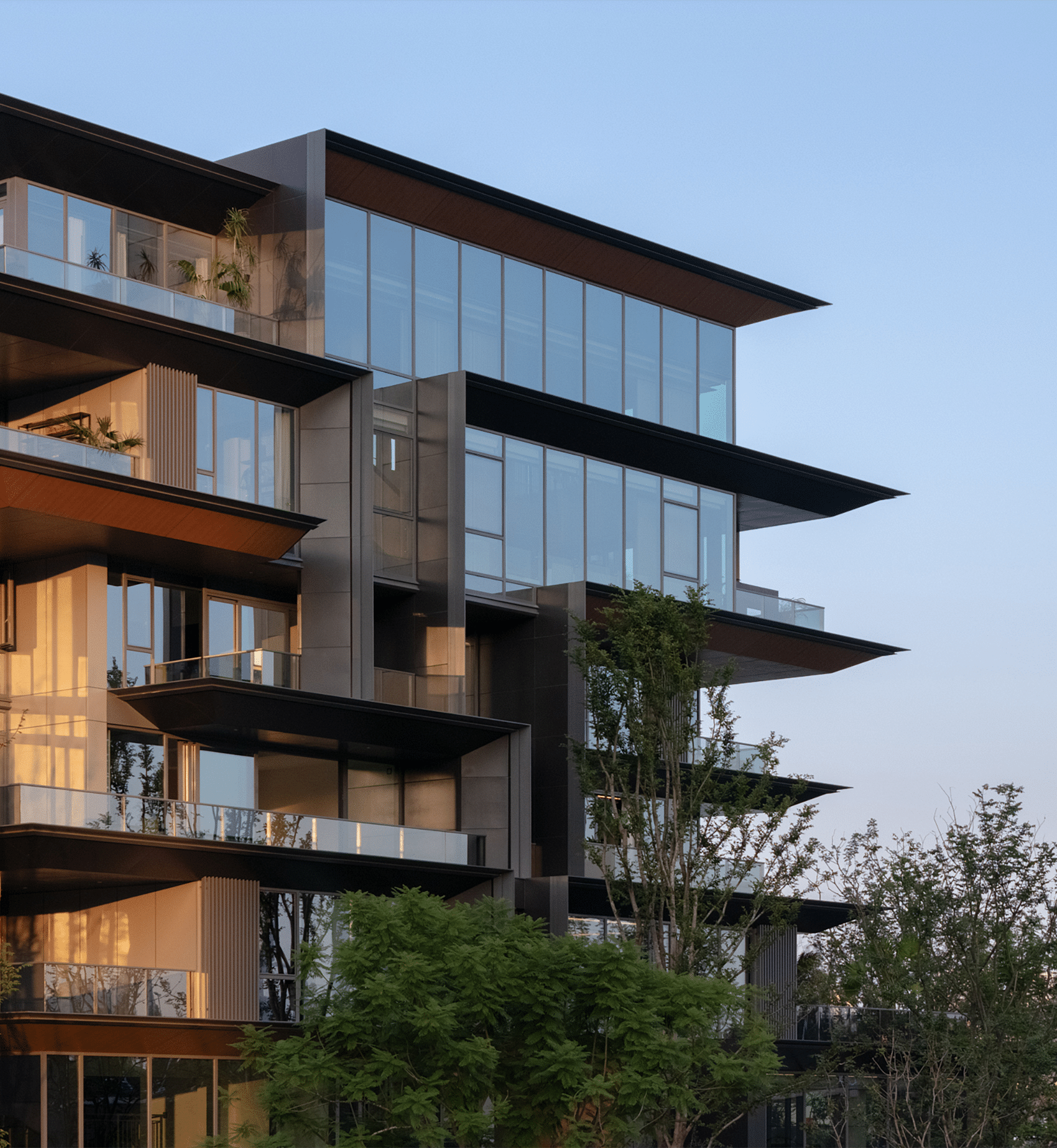 成都麓湖黑石岛垂直五联排别墅丨中国成都丨line+ studio-68