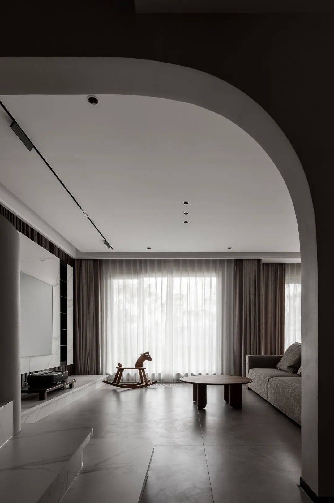 富力湾 300㎡现代简约设计丨张帝,杨闵涵-22