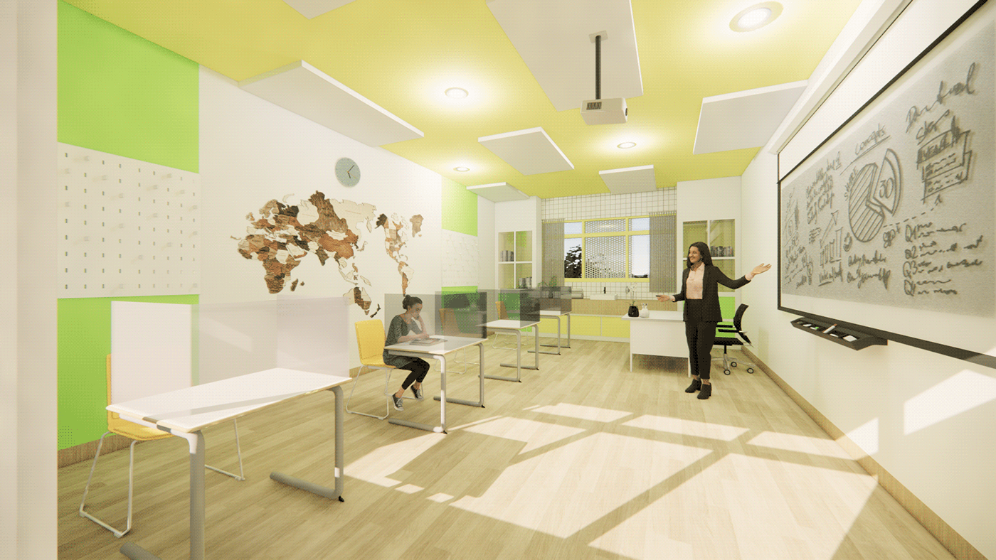 适应新冠疫情的特殊需求学校设计-8