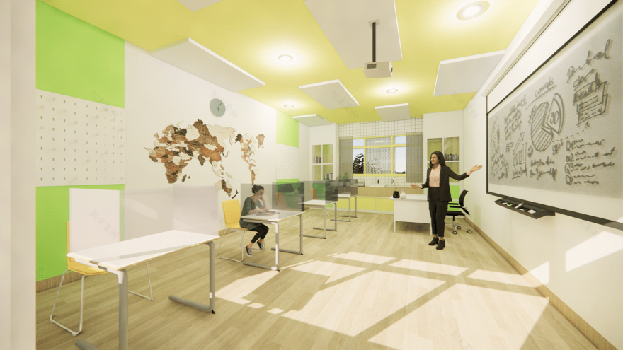 适应新冠疫情的特殊需求学校设计-8