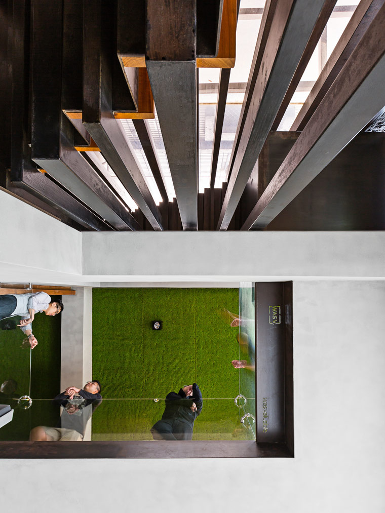 台中 30 年老屋蜕变为自然舒适的办公住宅空间-17