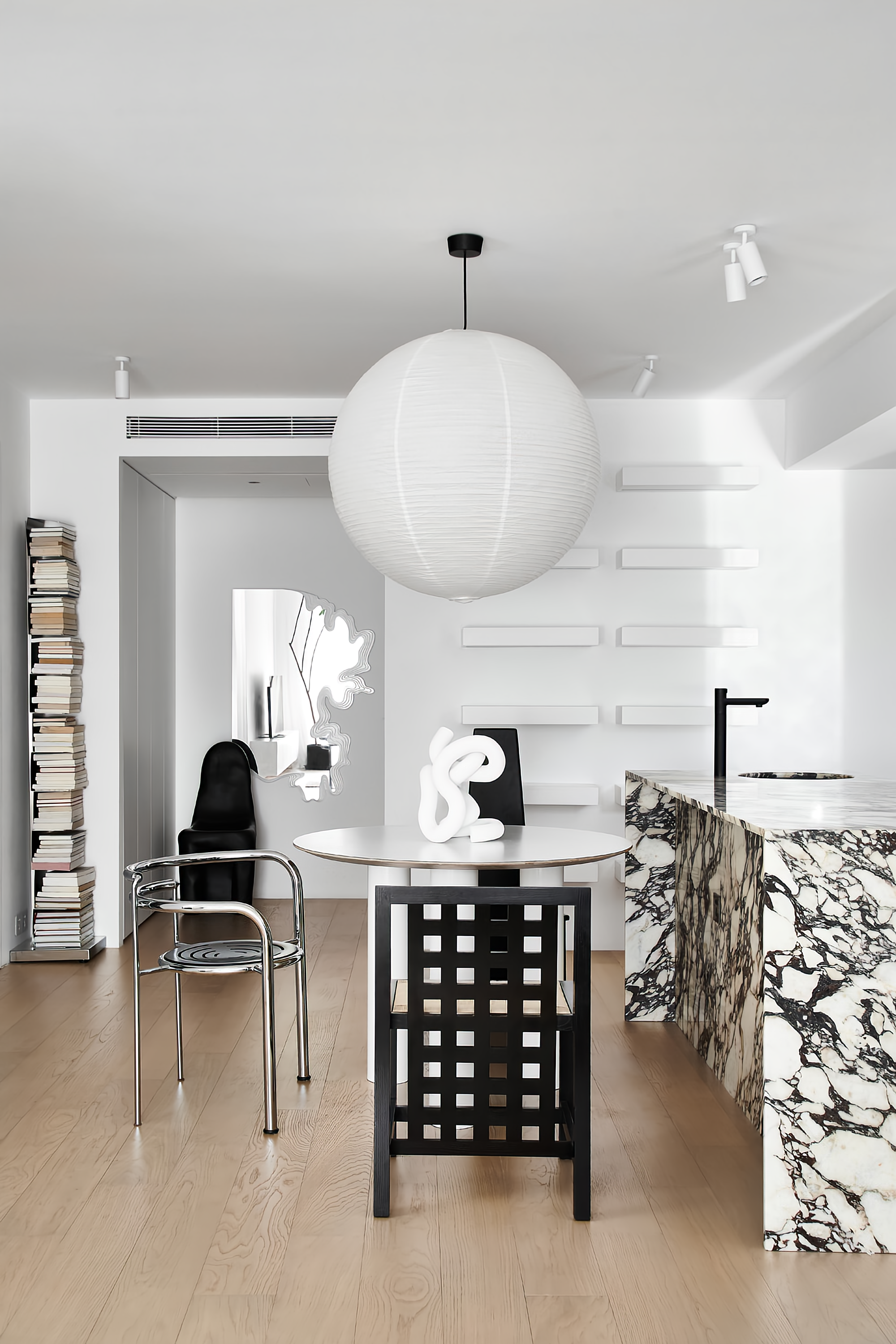 宝格丽大理石打造的小家丨中国北京丨NOTHING DESIGN-10