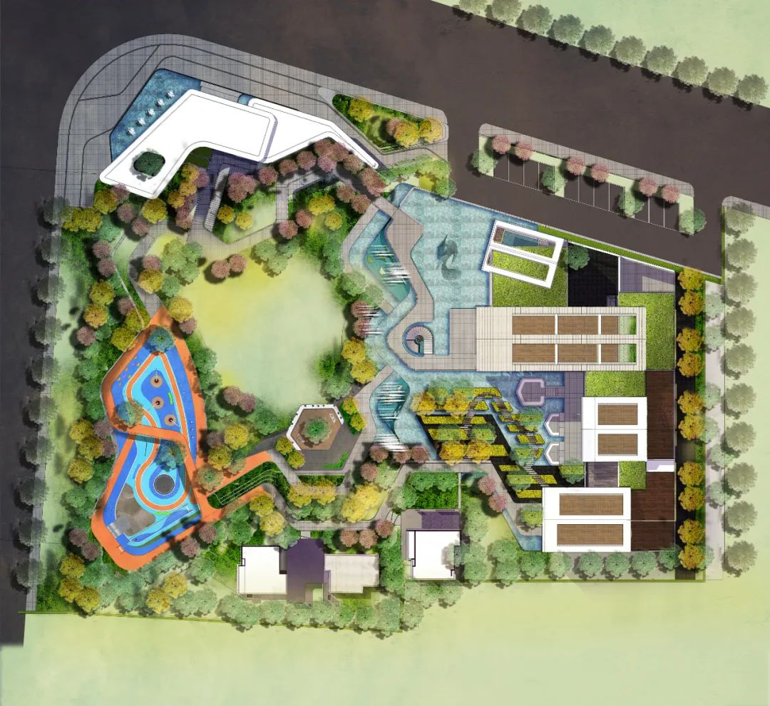 月华倾泻,山水画卷——北辰·经开优++ 的景观设计魅力-7