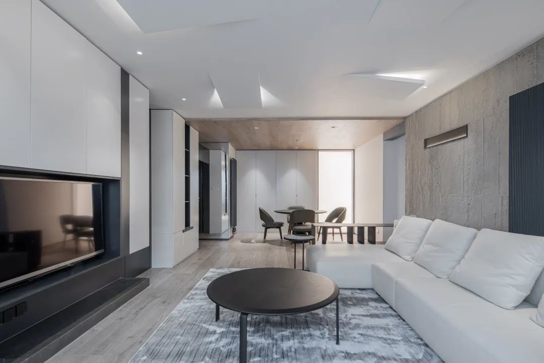 高级灰打造现代客厅的魅力-35