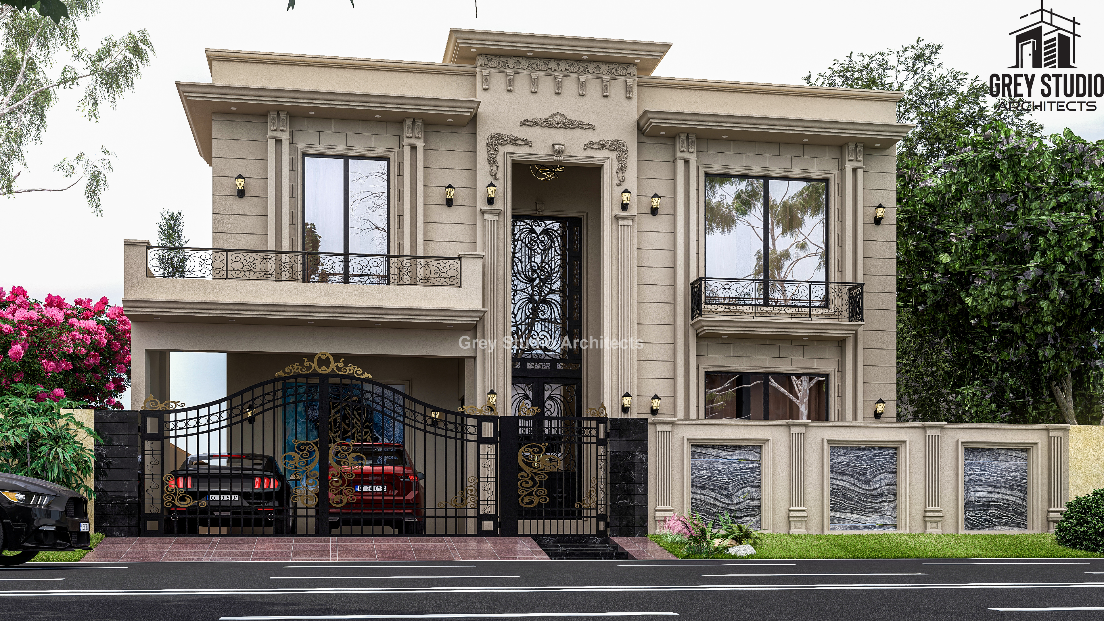 13-KB: Contemporary Luxury Residential Façade-0