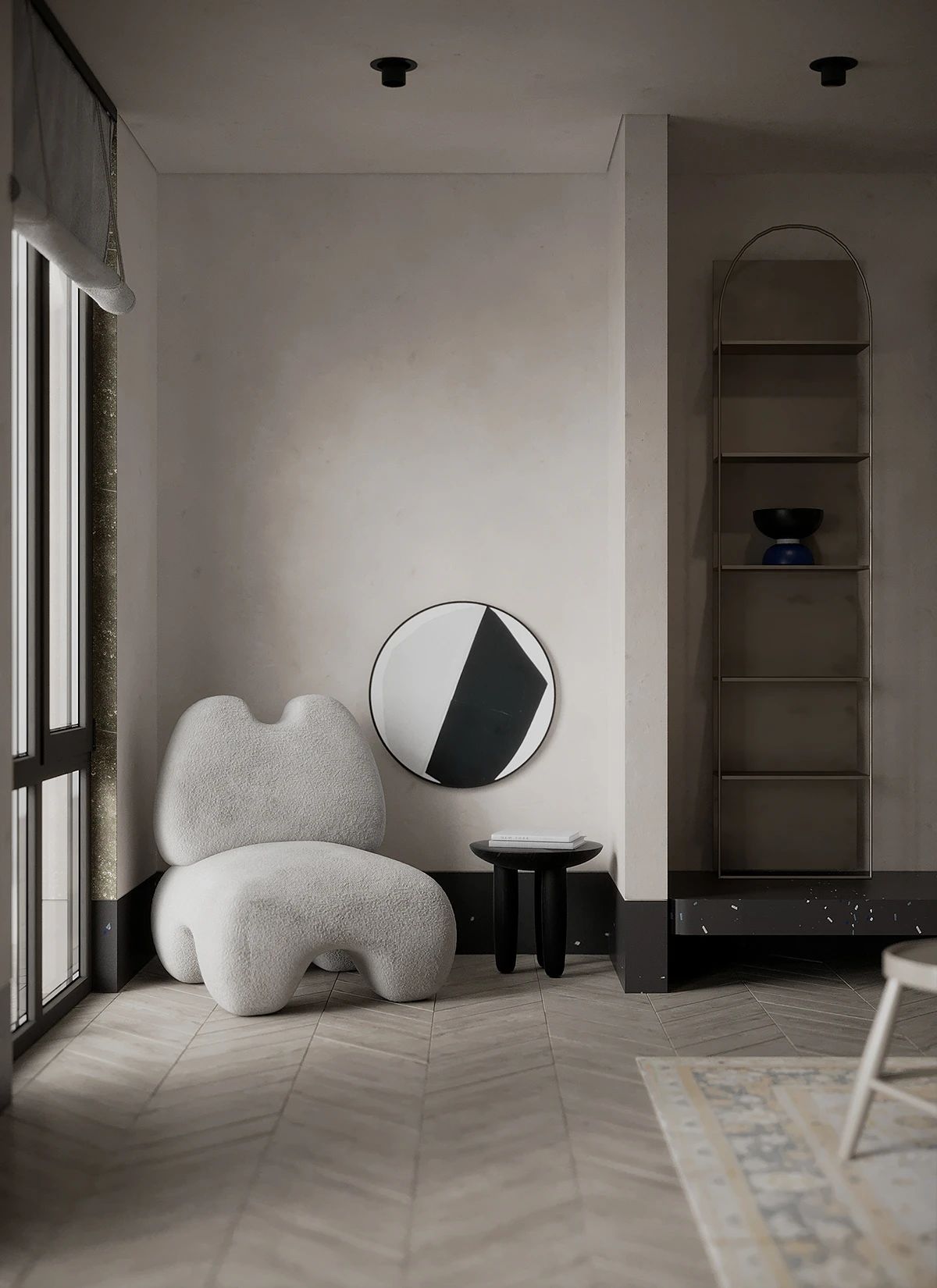 78m² 现代空间设计丨Bhanba Kateryna-14