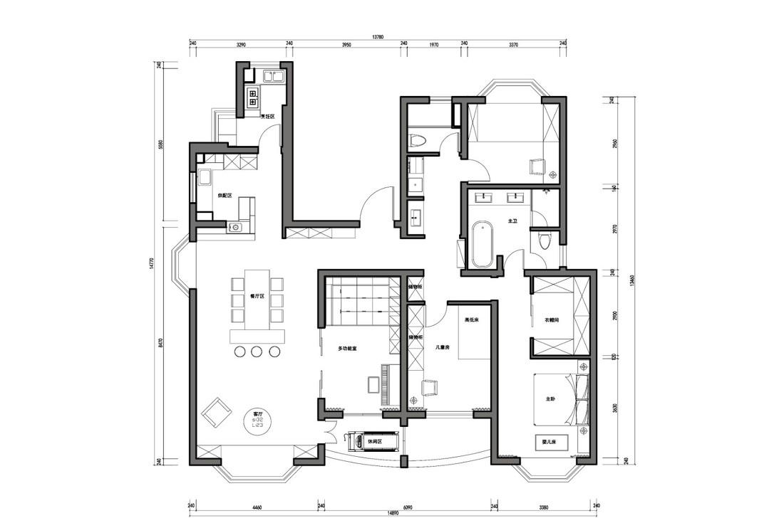 北欧轻奢绿咖啡,打造宜居聚会空间-24
