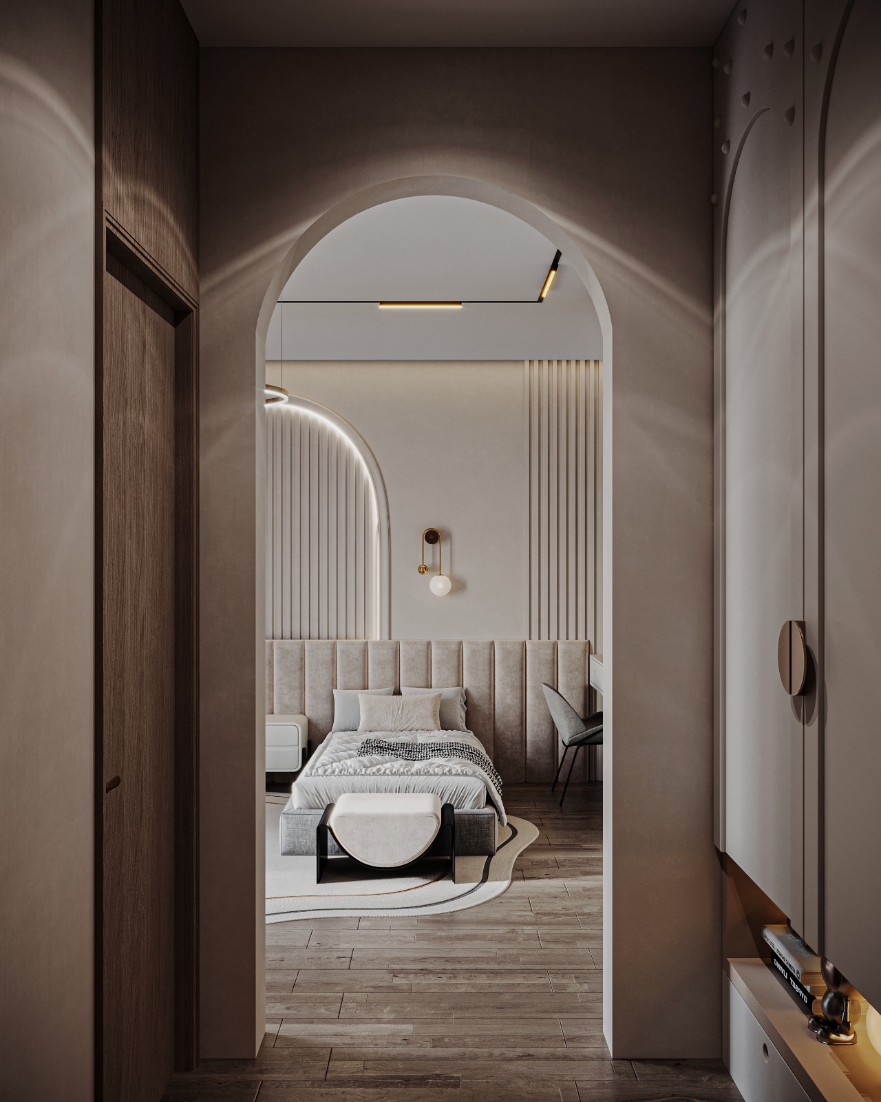 女孩卧室丨沙特阿拉伯丨Decore Holic Design-5