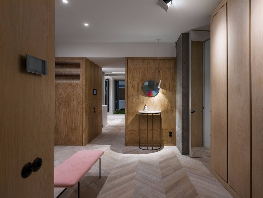 灰粉色少女心室内家装-21