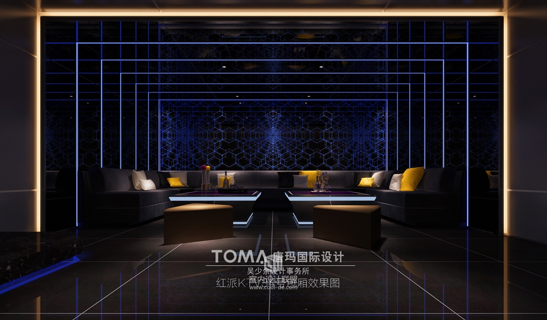 福州五里亭红派纯k·KTV设计-6