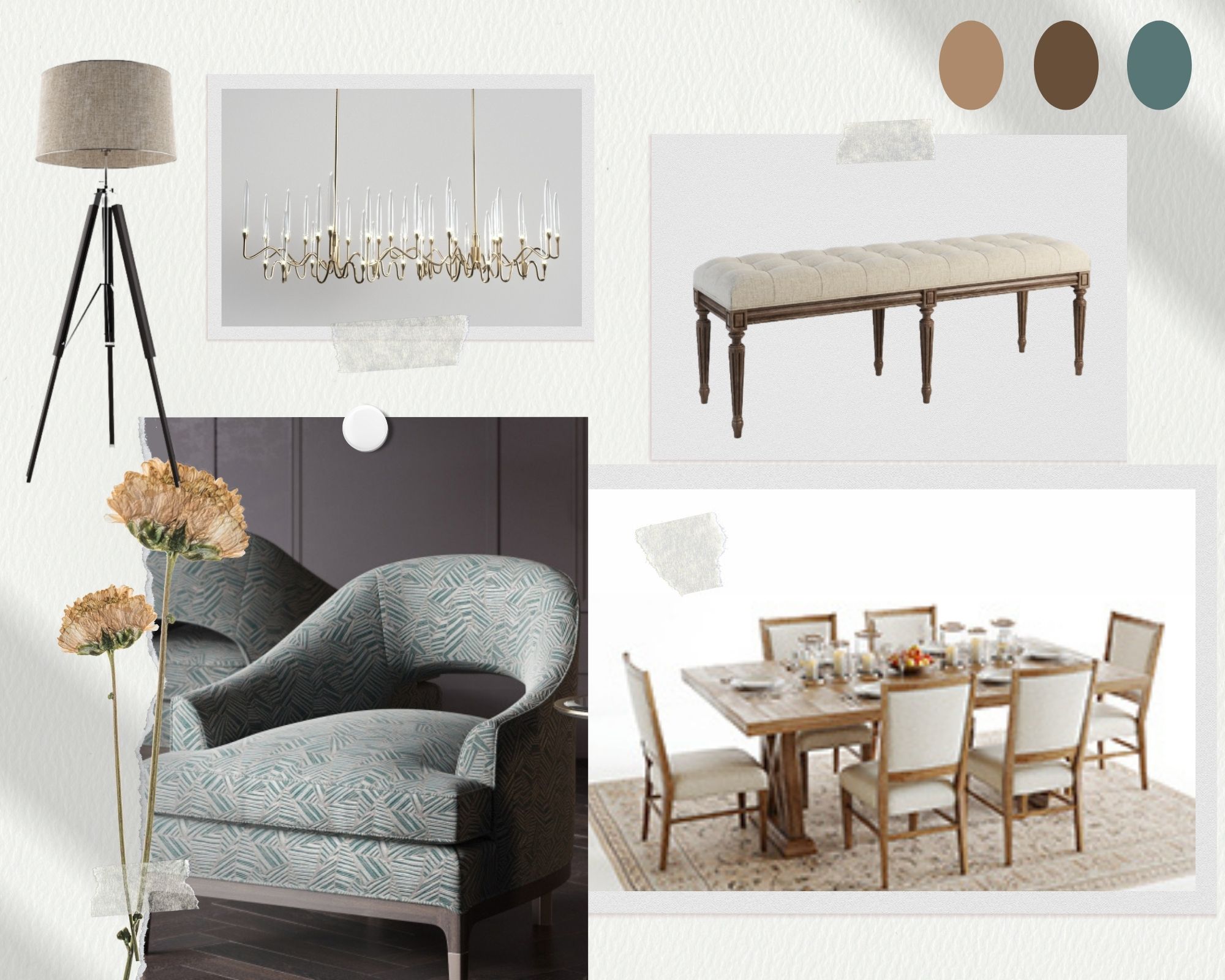 country house inspired living area-5