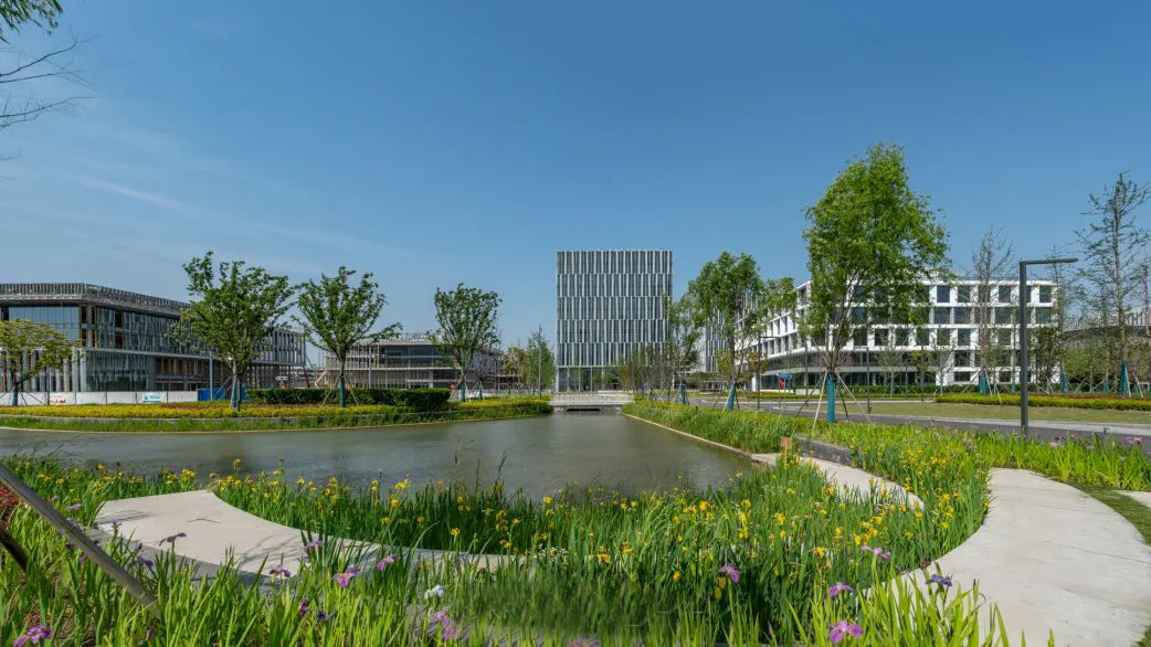 上海“科技绿洲”高端园区景观丨中国上海-7