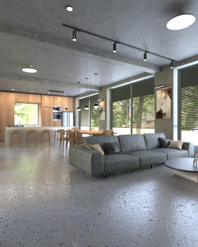Loft style private house