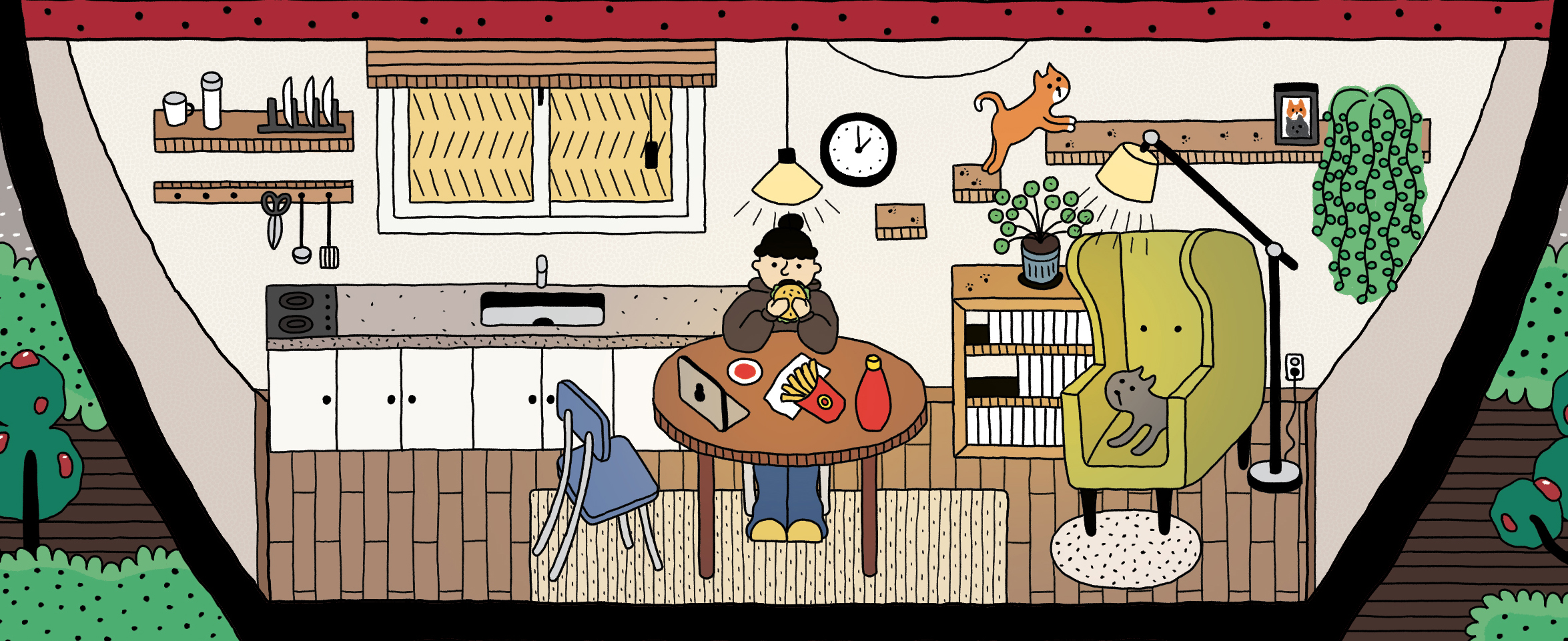 OTOKI Illustration Festival : Ketchup Apartment-4