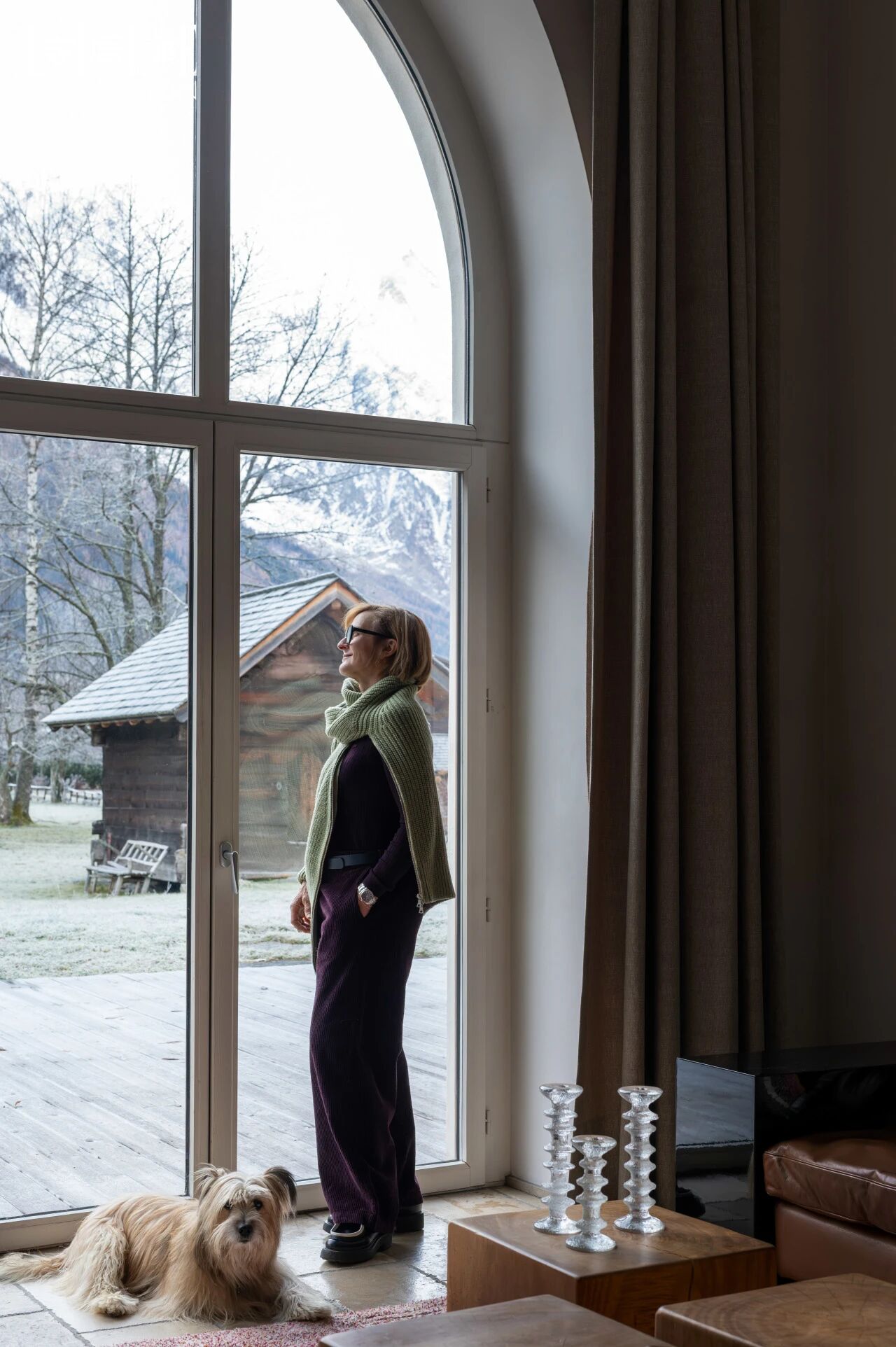 将200岁农舍改成温暖的现代木屋丨法国-20