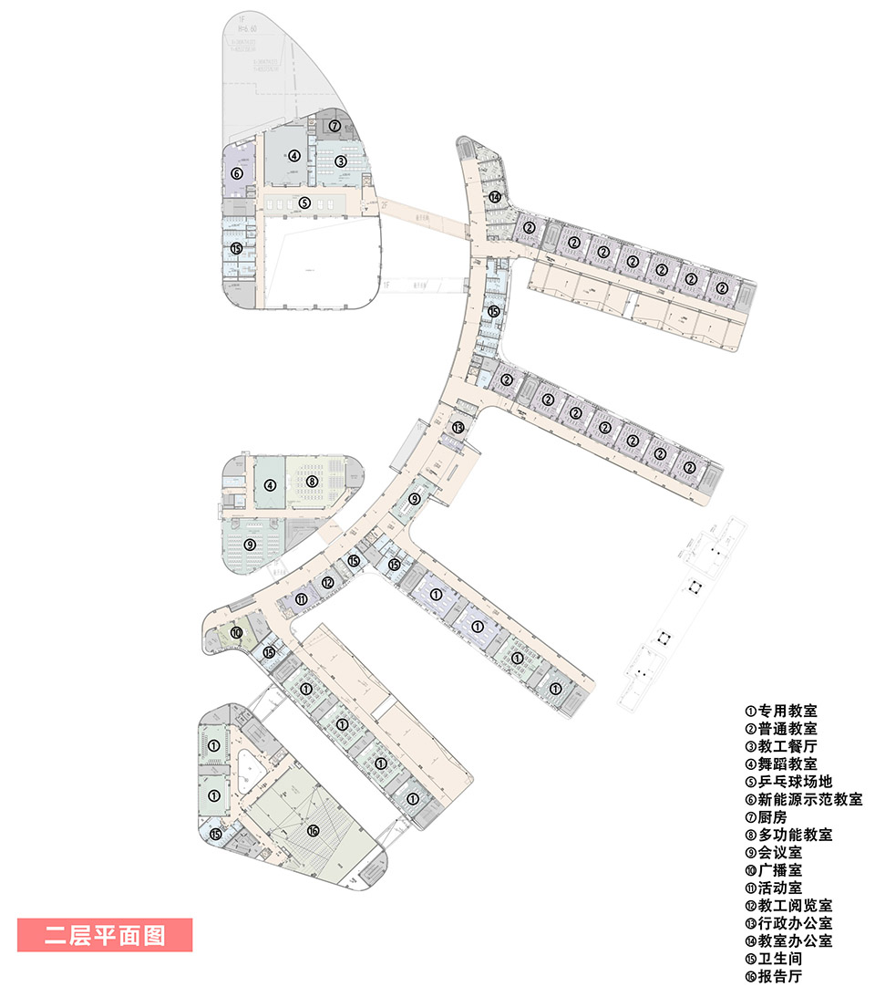 无锡市新吴区世新实验学校丨中国无锡丨米丈建筑-113