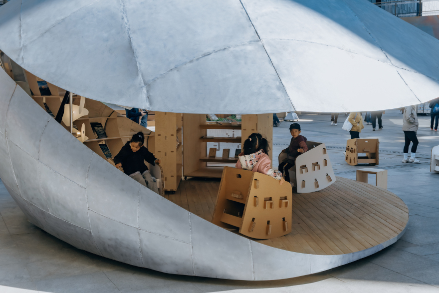 Shell Book Pavilion / LUO studio-32