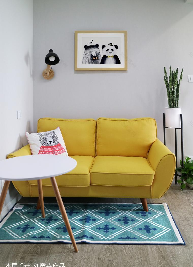 青筠一居室,北欧风情的精致生活-4