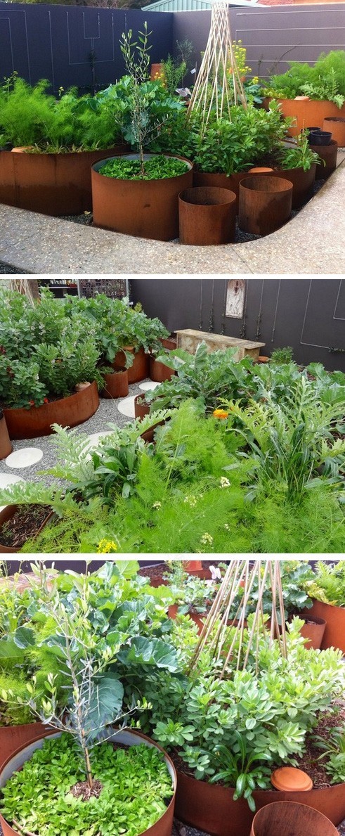 日本风格小面积庭院设计-17