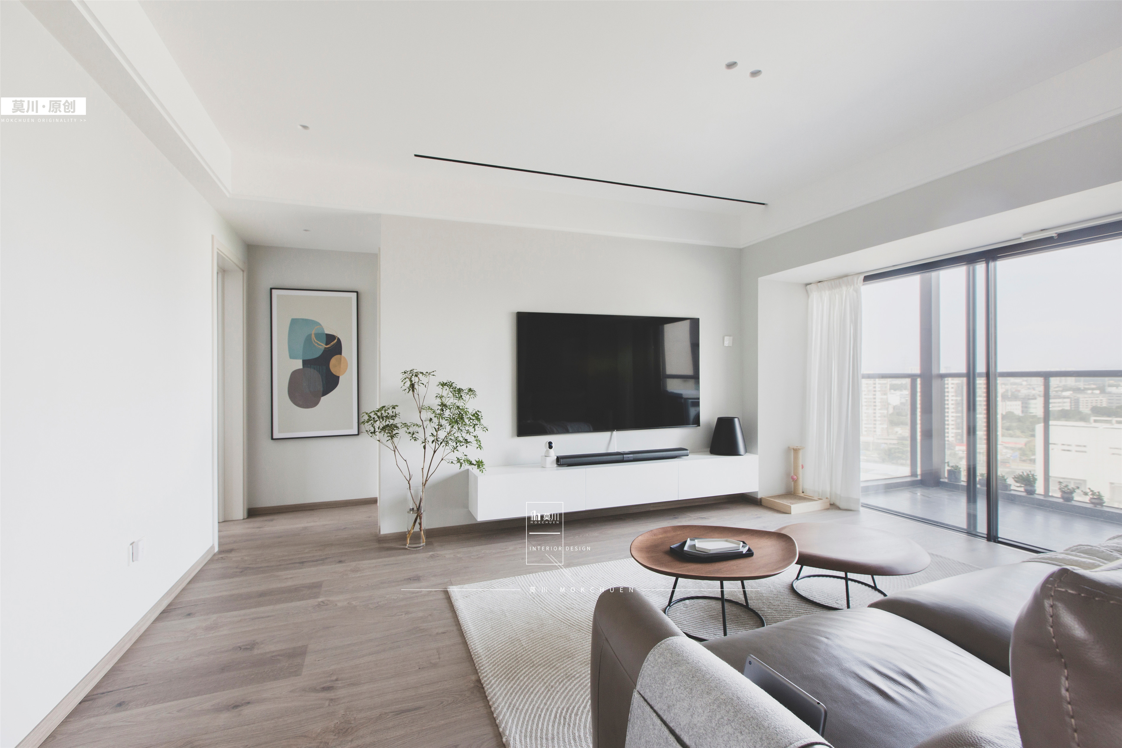 珑门名苑丨 112m²四室两厅，夫妇俩与猫咪的简约自然生活！-9