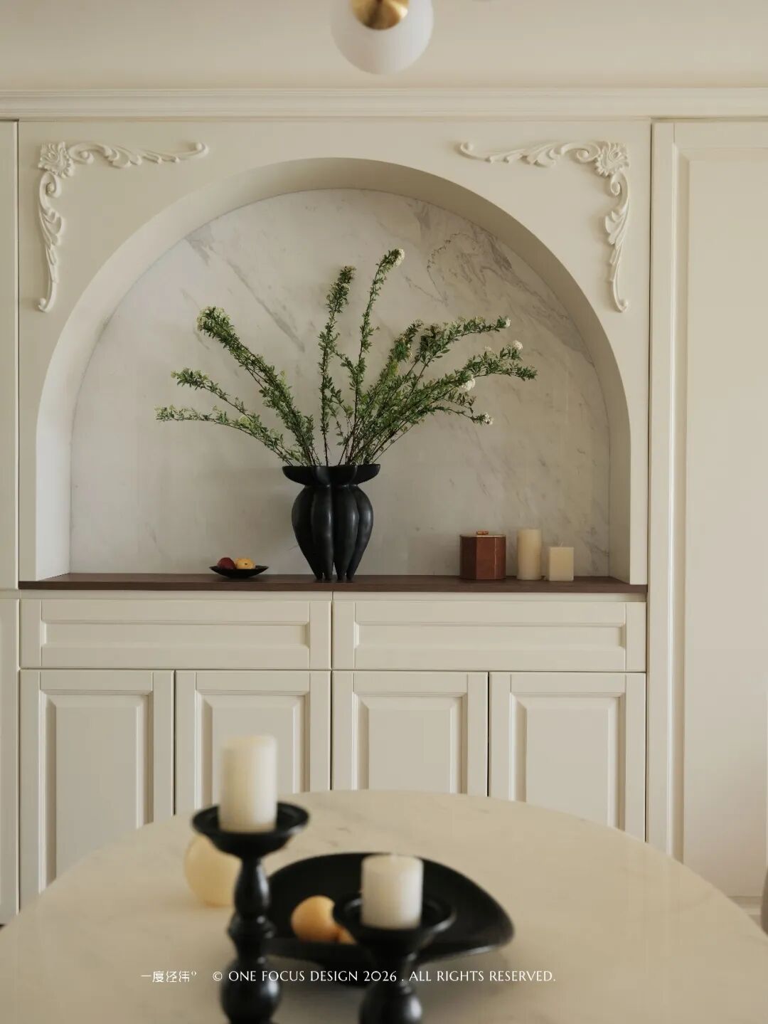 生活家° 轻法式与中古风相融居所改造等多个项目丨One Focus Design 一度经纬°-22