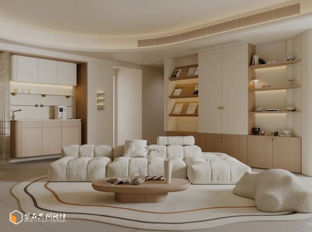 磐石设计|从异形到艺术用曲线重构空间秩序-40