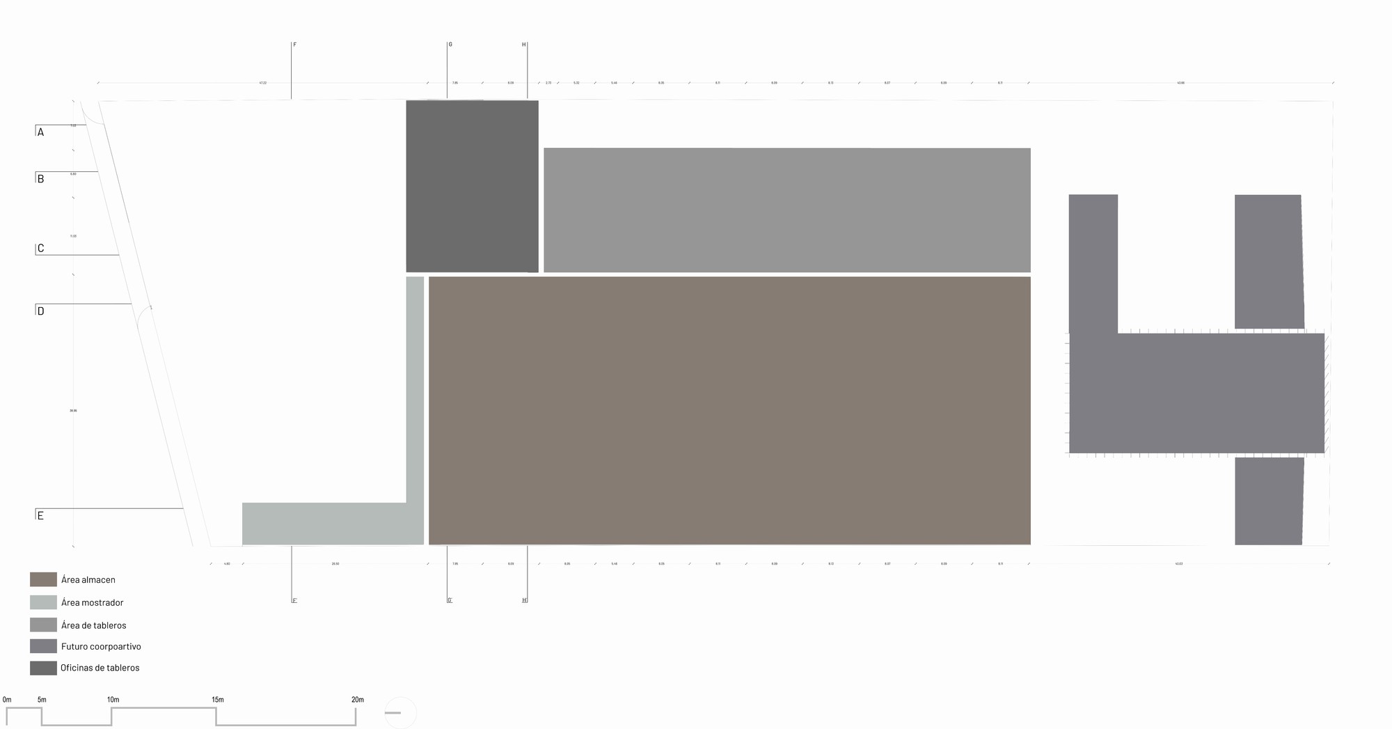 墨西哥 ABSA 总部办公建筑 | 工业风中的和谐环境-27