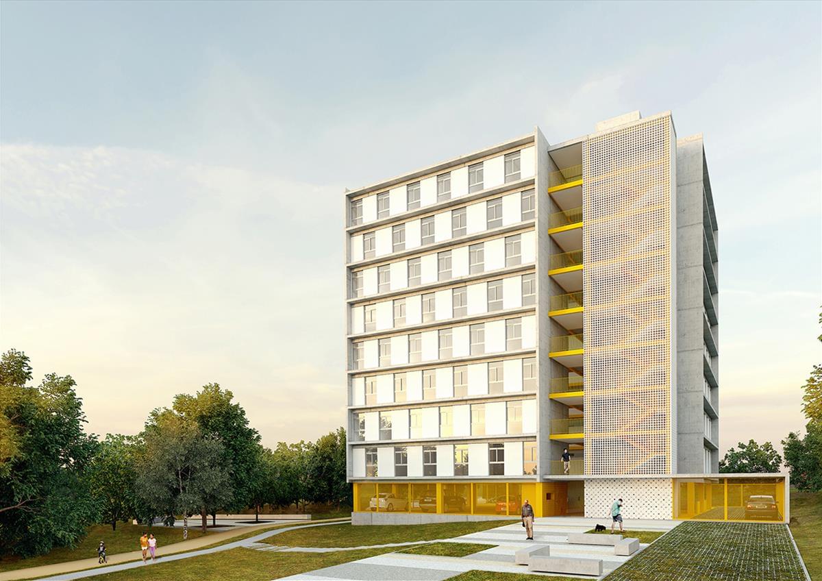 巴西 Samambaia 经济住宅-1