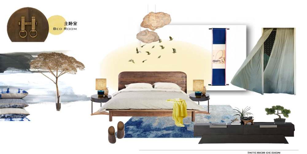 西安大明宫万科楼盘现代中式样板房-23