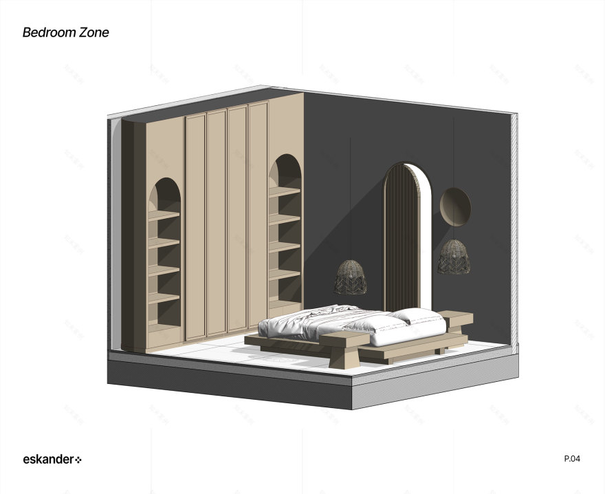 白色别墅丨IndonesiaBali丨Eskander Plus Studio-17