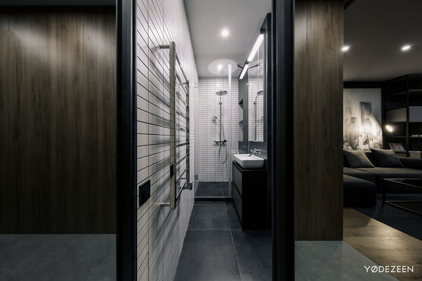 乌克兰小户型公寓，功能齐全的极致空间-14