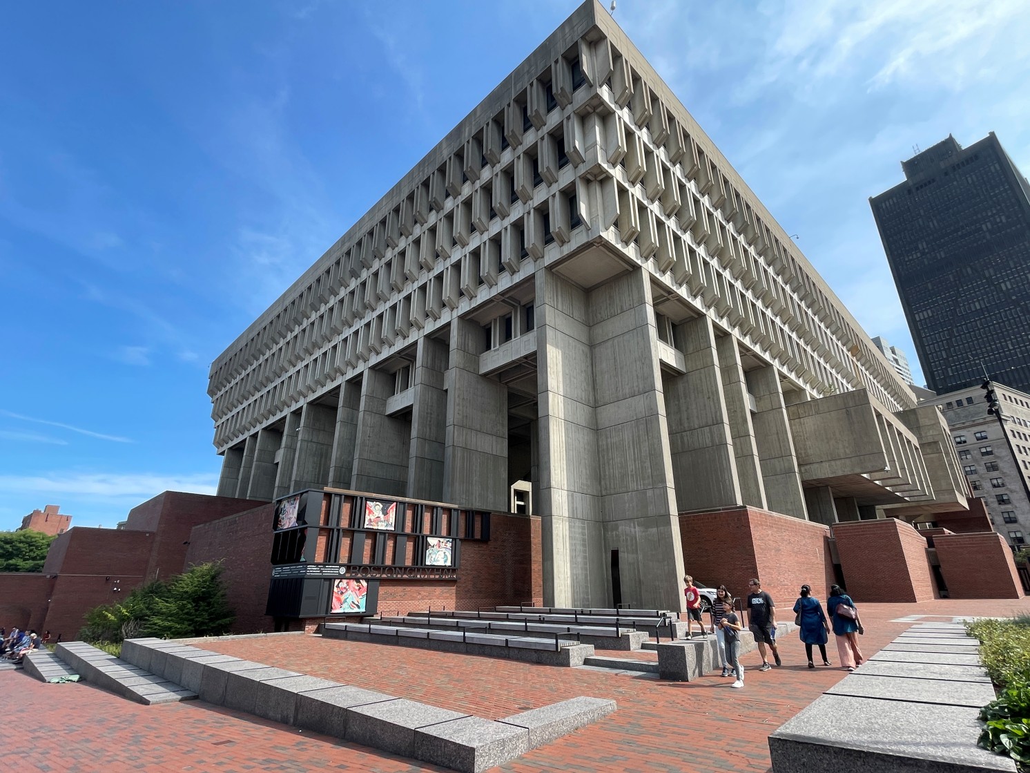 波士顿市政厅（Boston City Hall）丨美国波士顿丨Gerhard Kallmann,Michael McKinnel-40