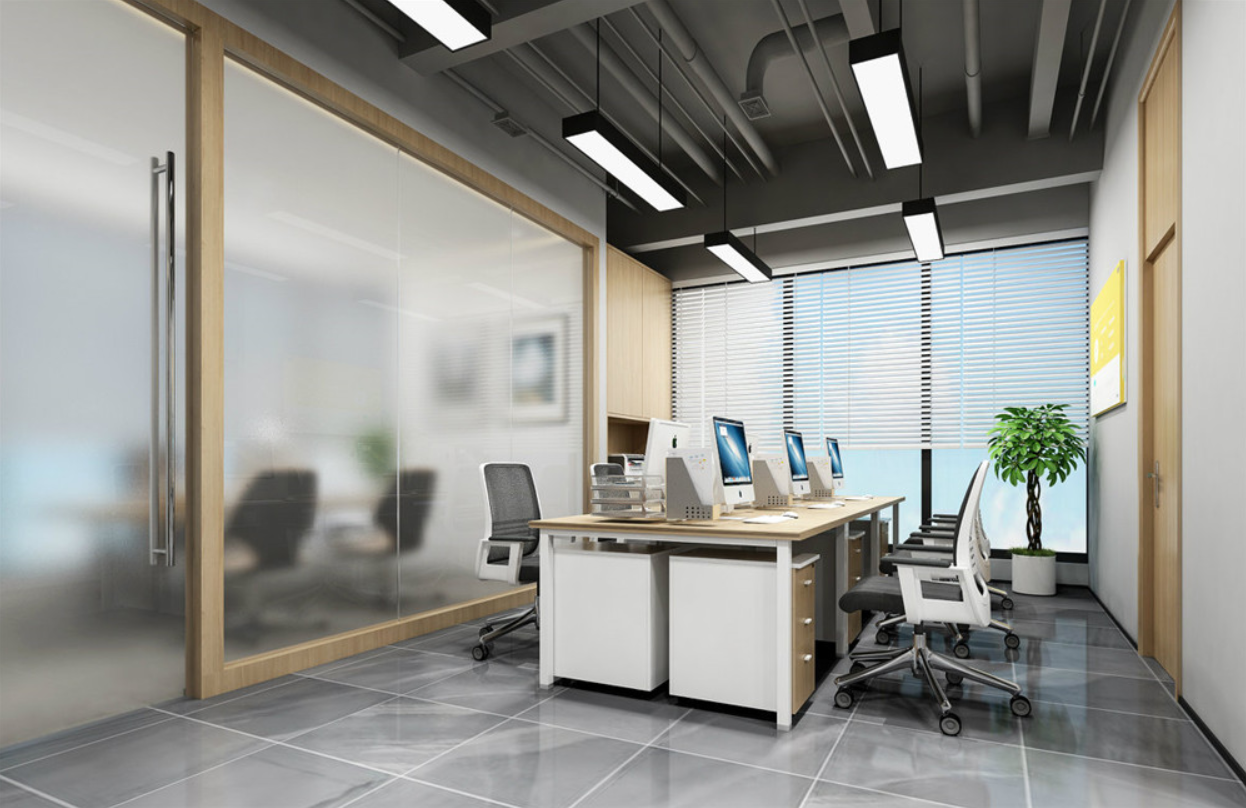 新中式遇见工业风办公空间设计丨中国上海丨北京中本建筑装饰工程有限公司-9