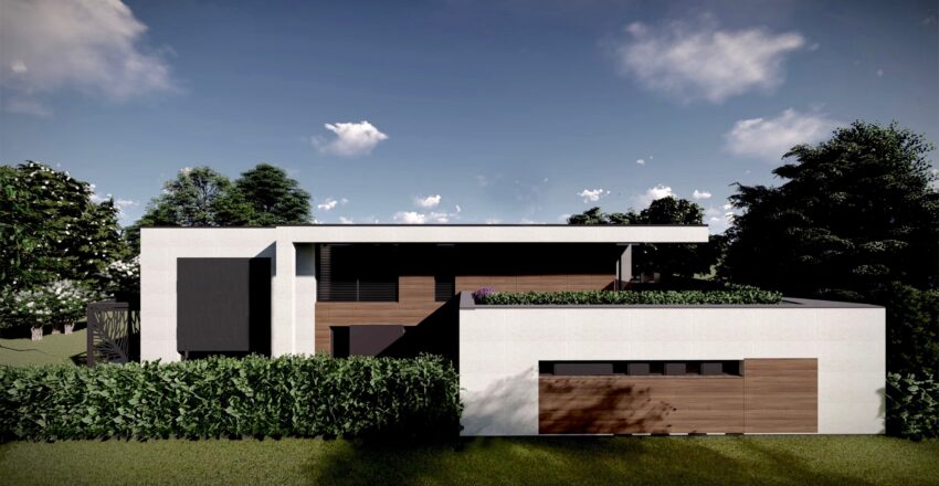 Modern Minimalista Családi ház - Verseny House - Archikron Építész Belsőépítész Studio-5