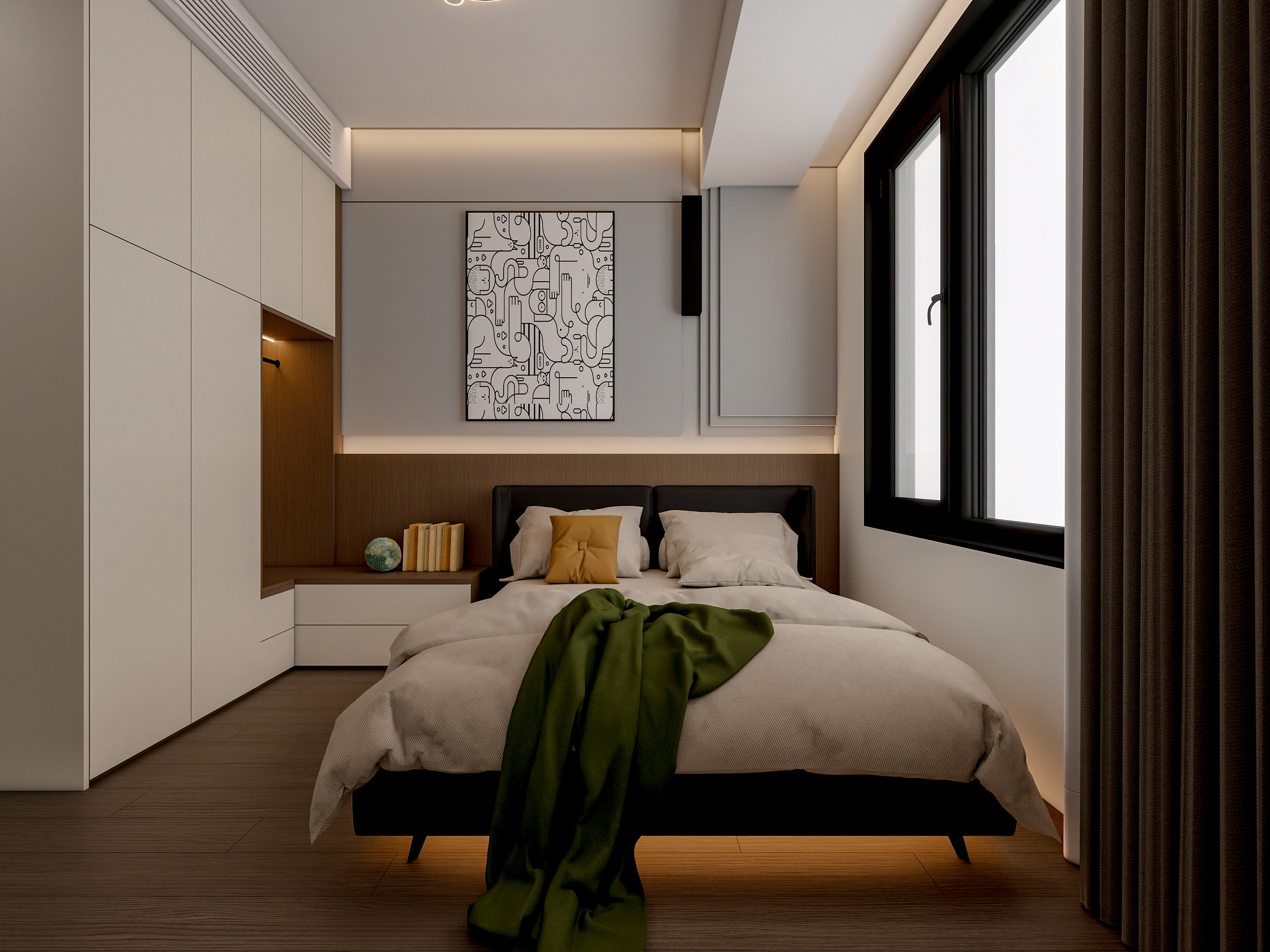 四川成都青羊樾府（123平意式三居室）-30