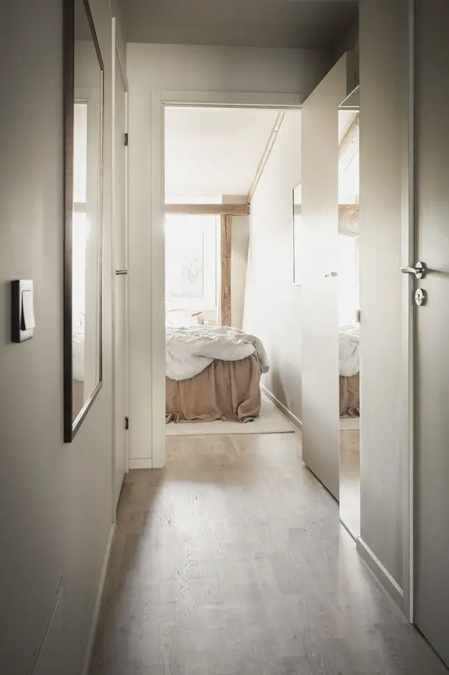 瑞典 1898 年老建筑 44m2 秋日公寓设计-14