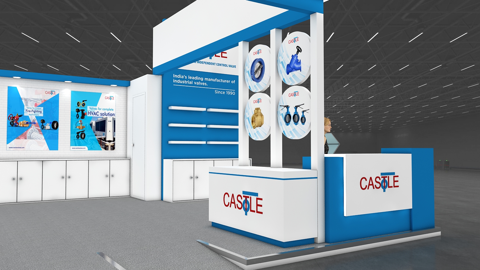 CASTLE VALVES @ (ACREX INDIA 2024)-3
