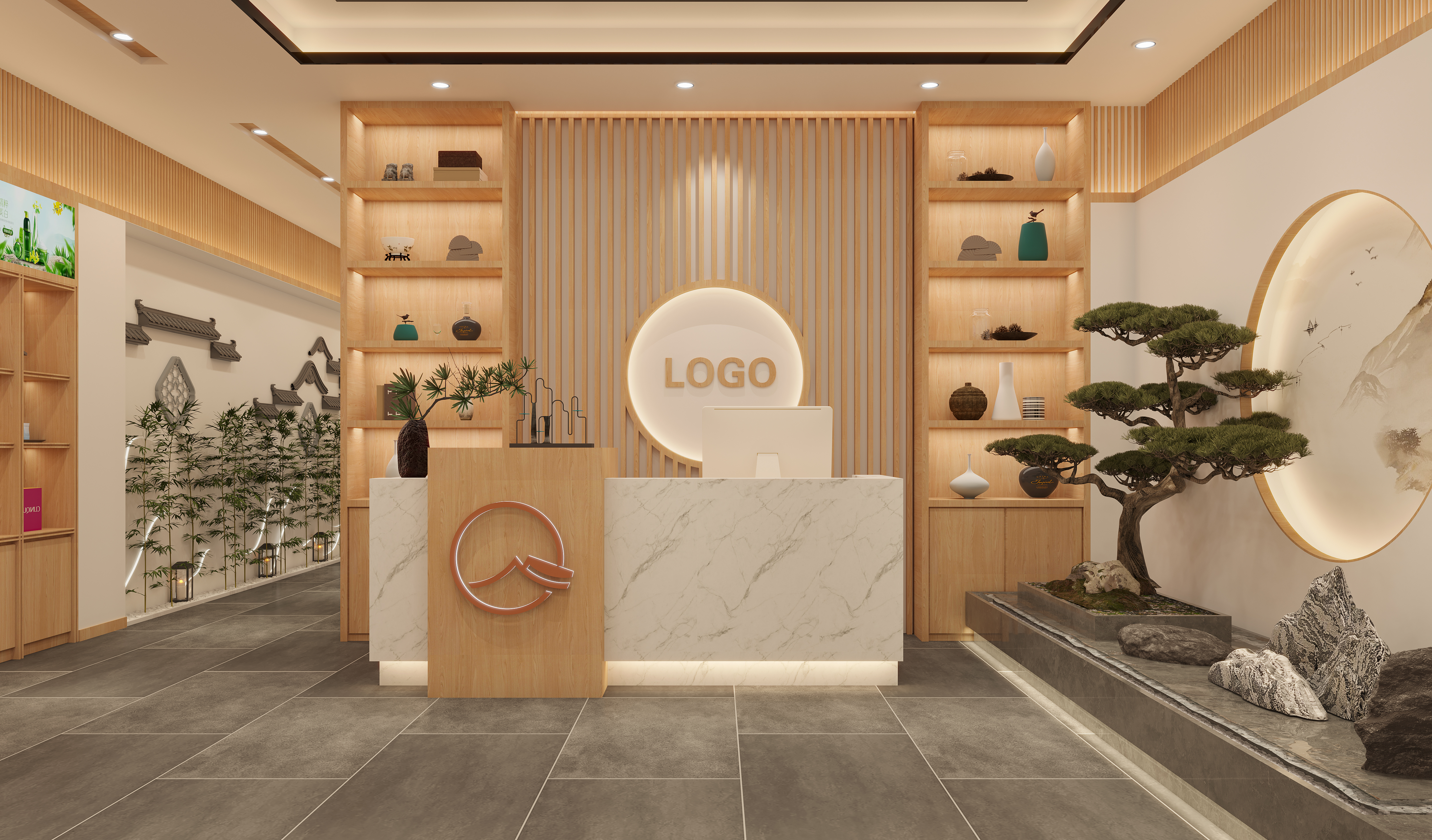 「东方雅韵・疗愈秘境」按摩店设计：在诗意里卸下心防-8