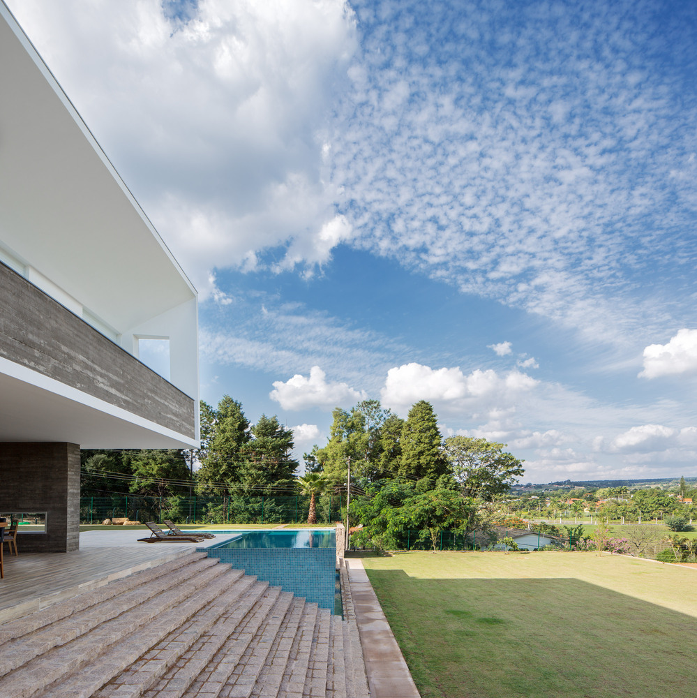 巴西"山谷之家" | 融入自然的私密空间-14