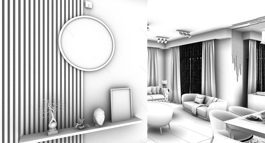 Madinty wooden style apartment-20