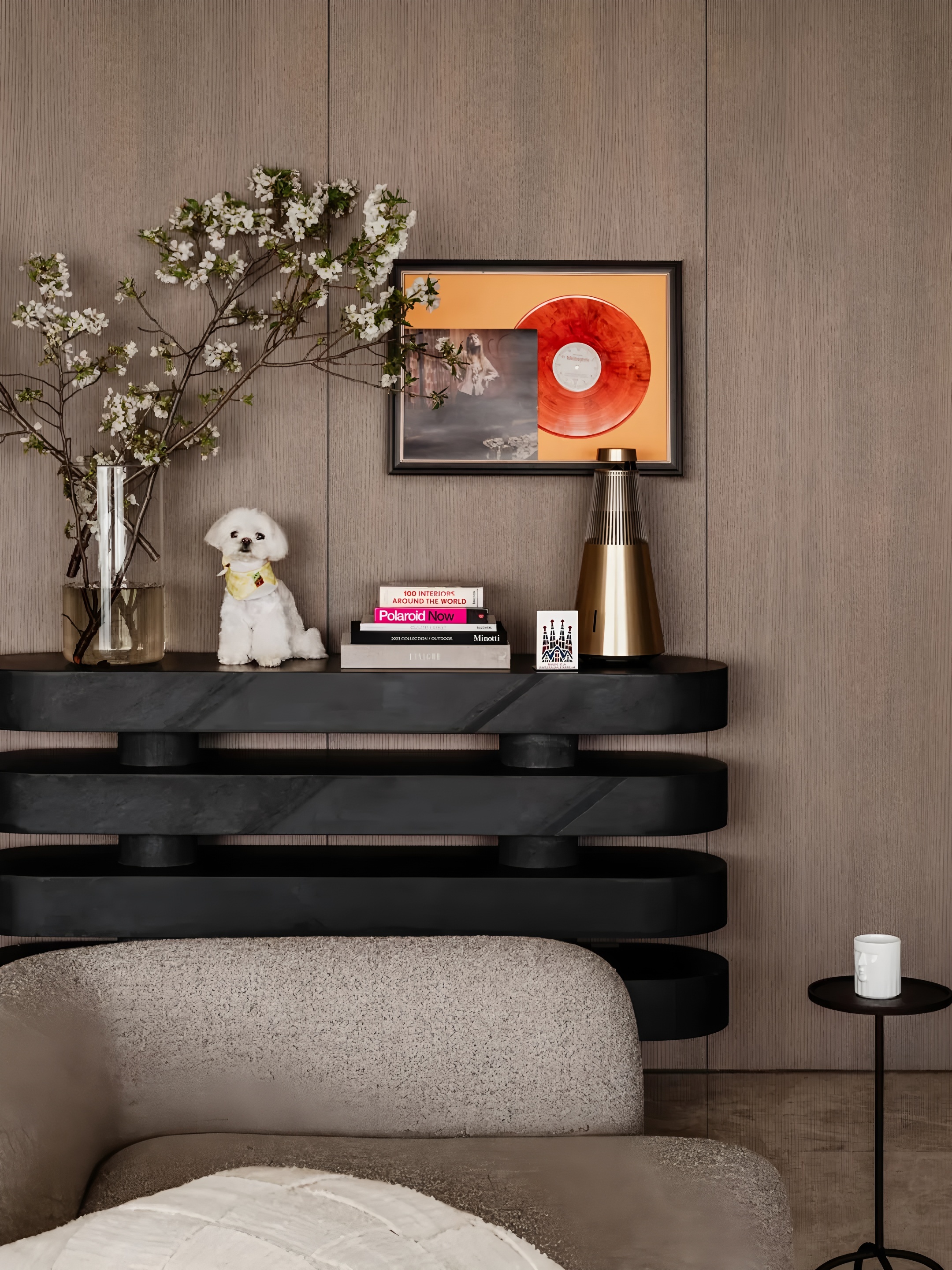 美韵,藏于时尚肌理润色·重庆 280㎡大平层丨中国重庆丨4TH Dimension 肆面设计-6