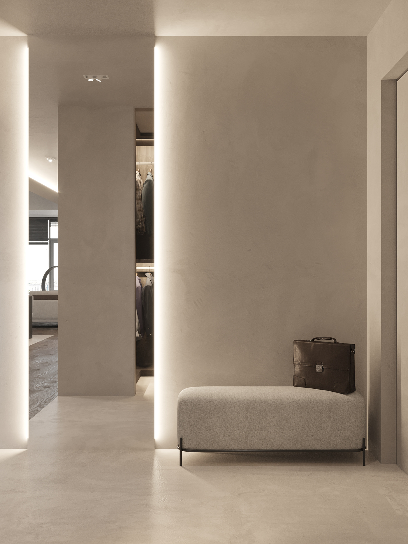 125平，现代简约空间设计-8