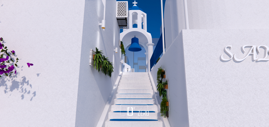 圣托里尼乌托邦理念的假日城市丨中国深圳丨Zero Desing Room-22