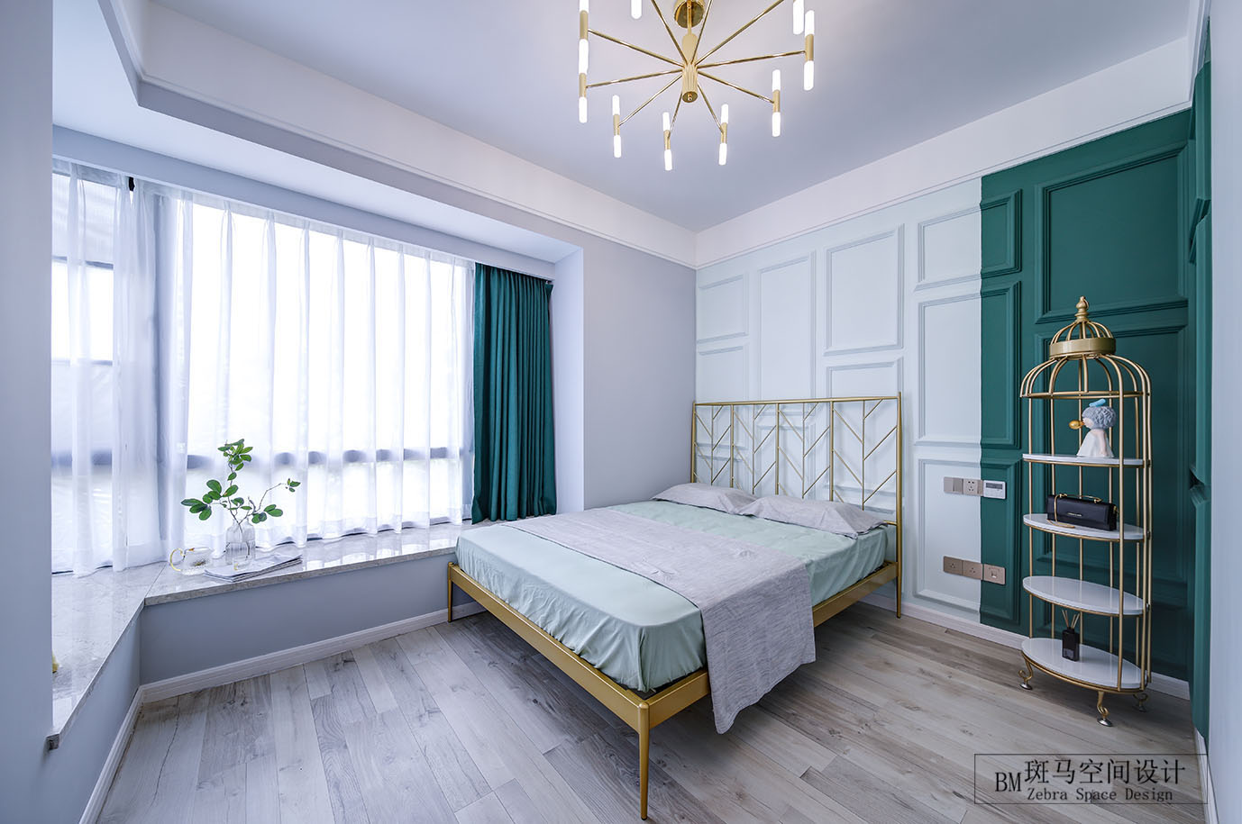 马卡龙色的浪漫空间 | 深圳庐峰翠苑 120 平方少女心设计-32